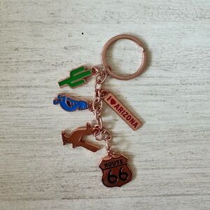 Arizona Route 66 Keychain